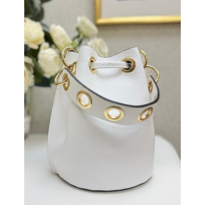 bombonera argollas piel-