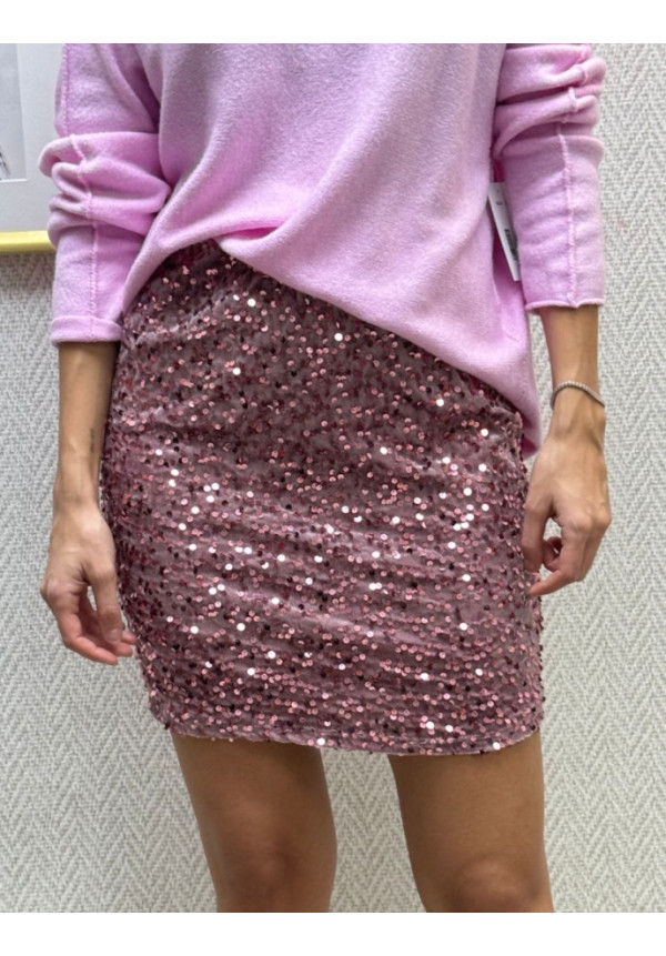 mini falda lente