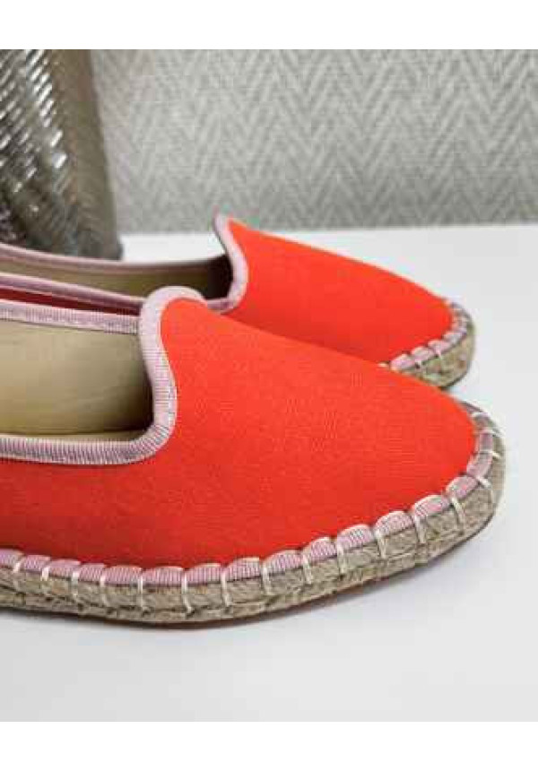 Alpargatas charlotte orange-