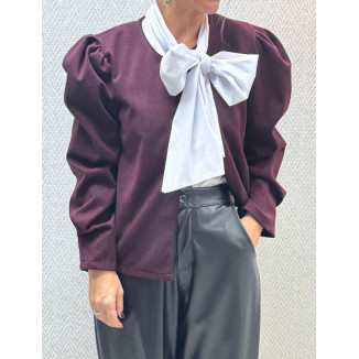 Chaqueta paño botones