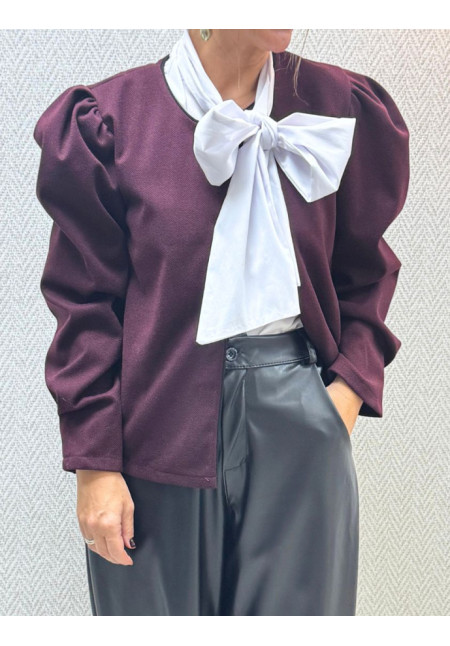 Chaqueta paño botones