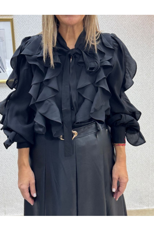 Camisa chorreras especial