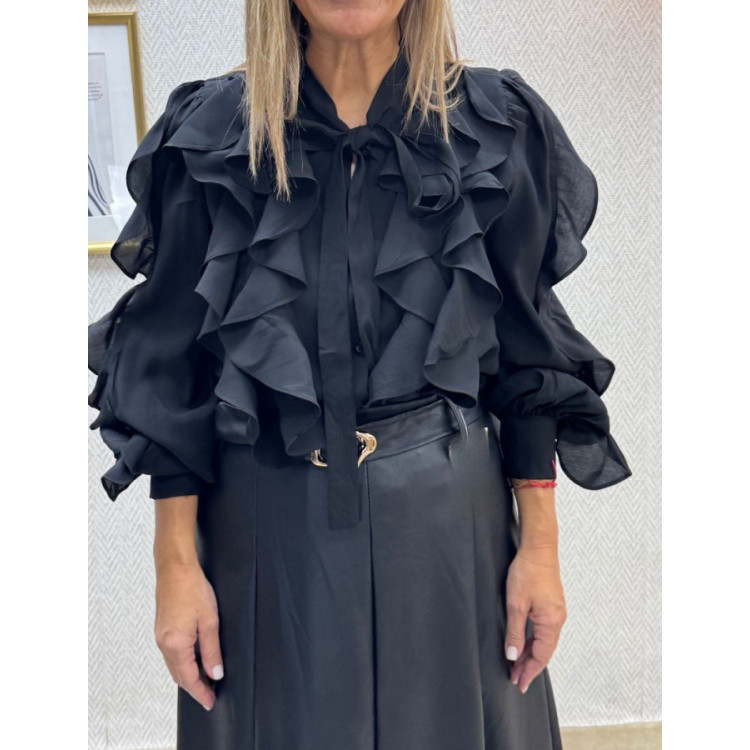 Camisa chorreras especial