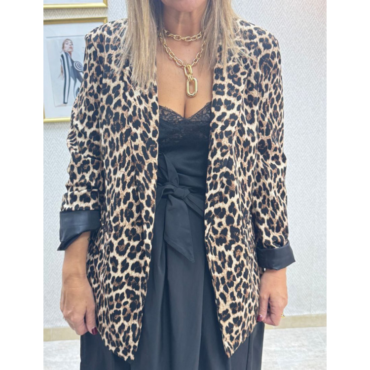 Blazer print fascinante