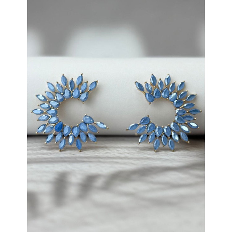 Pendientes aura cristal