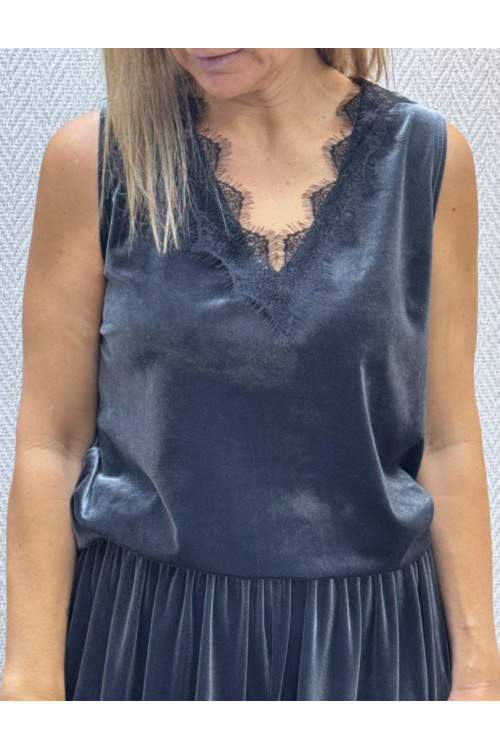 Lencera sisa terciopelo