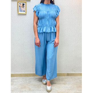Blusa fruncida-