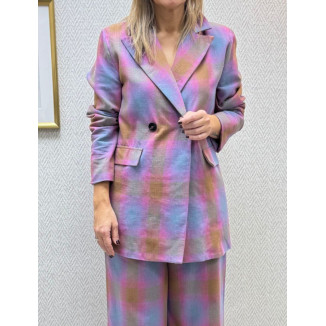 Blazer cuadros 