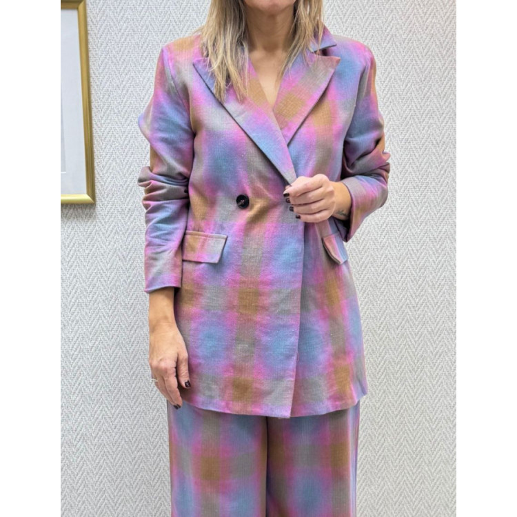 Blazer cuadros 