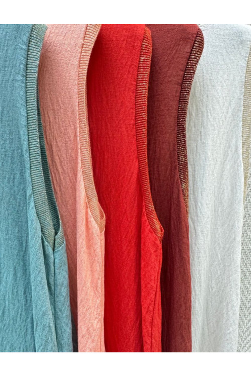 Vest. bambula filo lurex