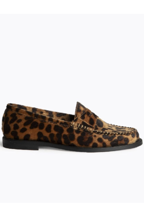 Mocasin Leopardo pelo
