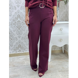 Pantalón milano granate