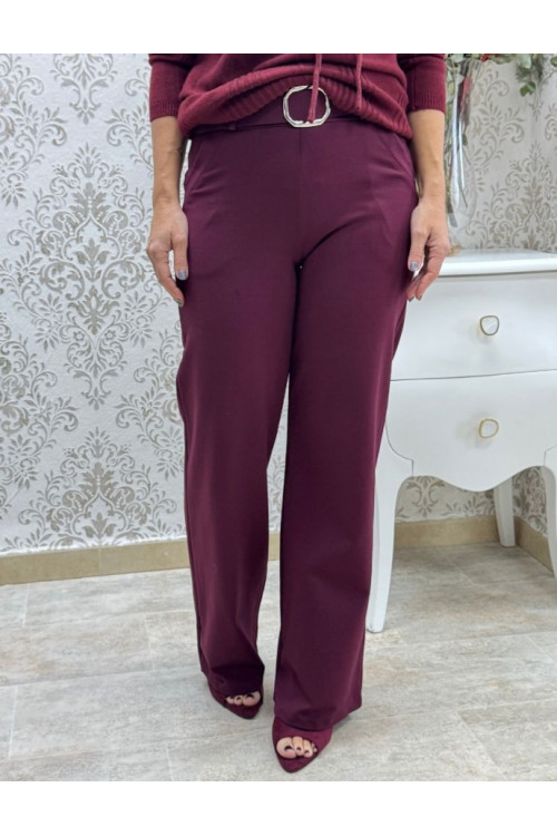 Pantalón milano granate