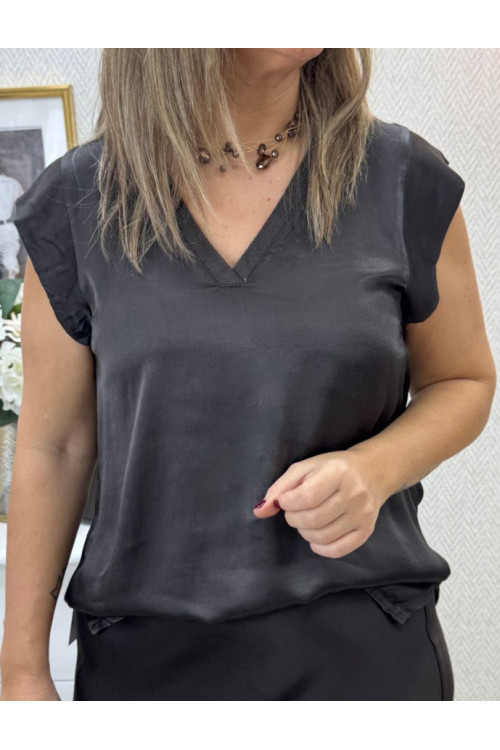 Blusa saten sisa-