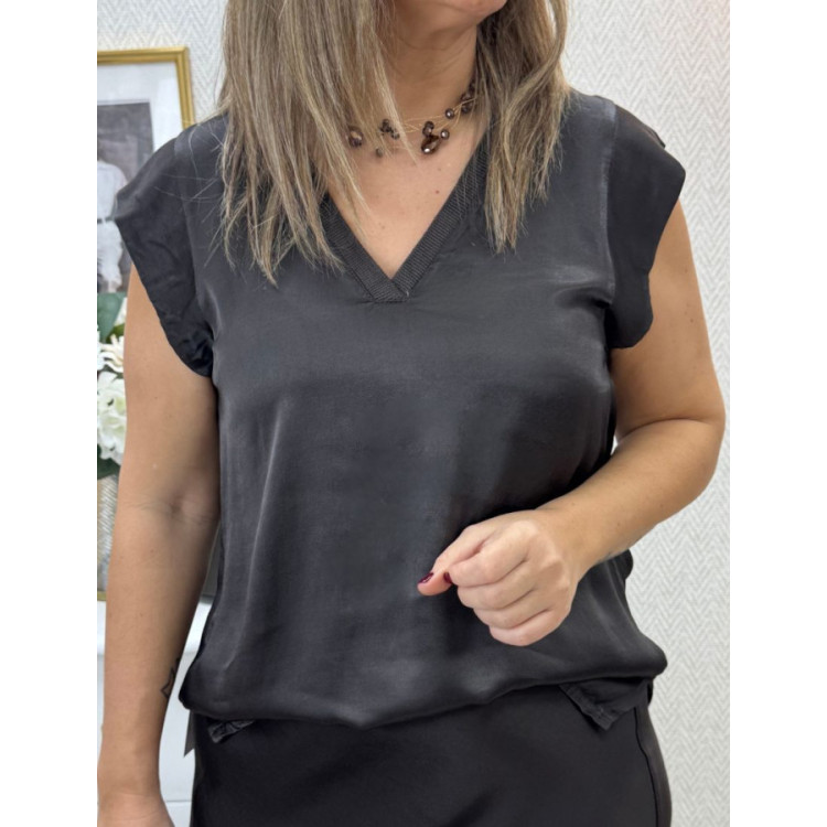 Blusa saten sisa-