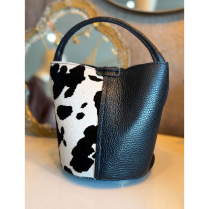 Bombonera potro piel