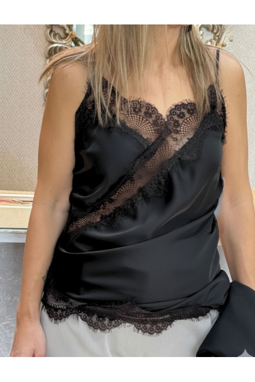 Lencera irregular encaje