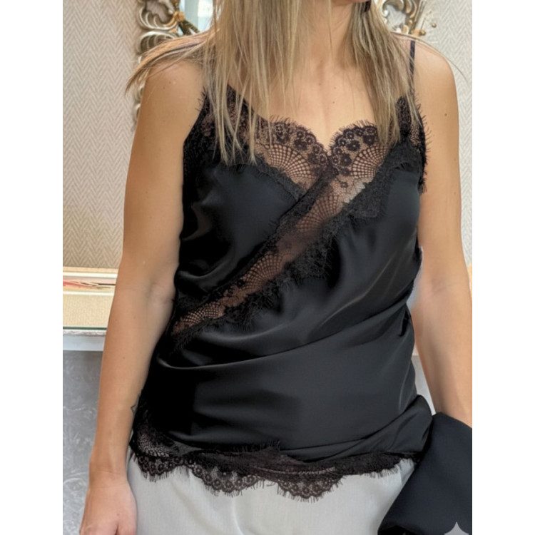 Lencera irregular encaje