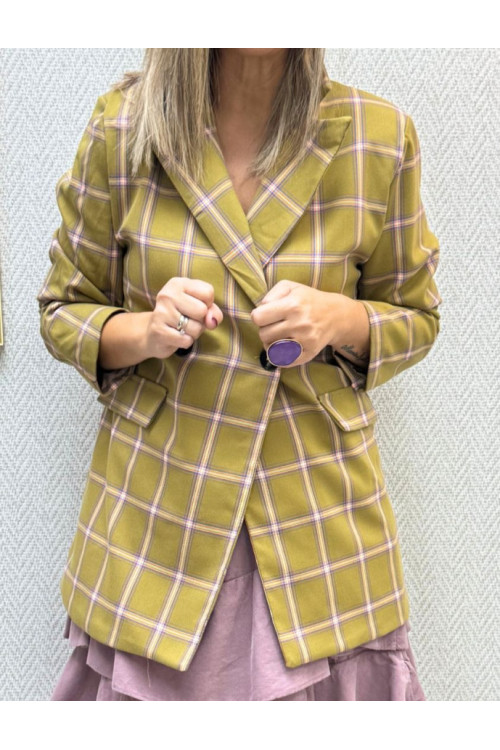 Blazer cuadros Gales