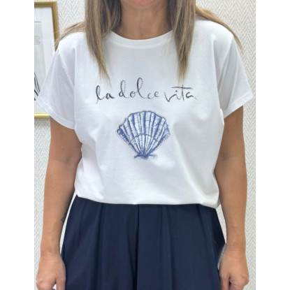 camiseta concha 