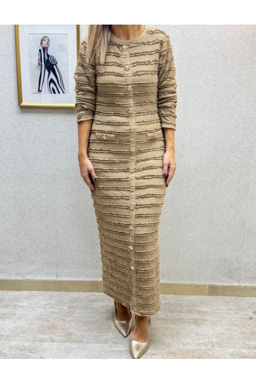 Vestido Milán Camel 