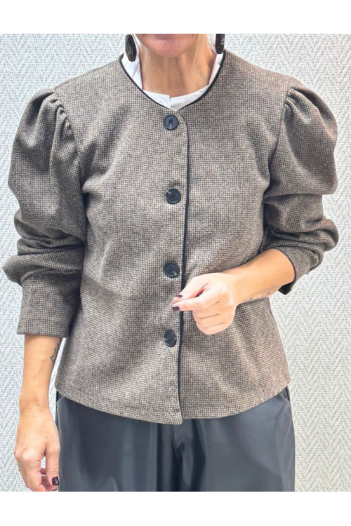 Chaqueta paño botones