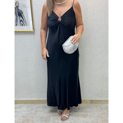 Vestido aro saten