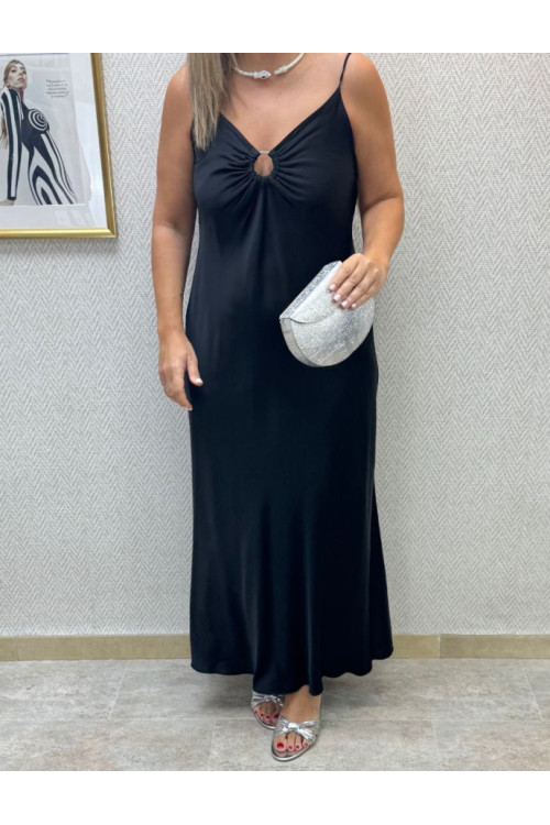 Vestido aro saten
