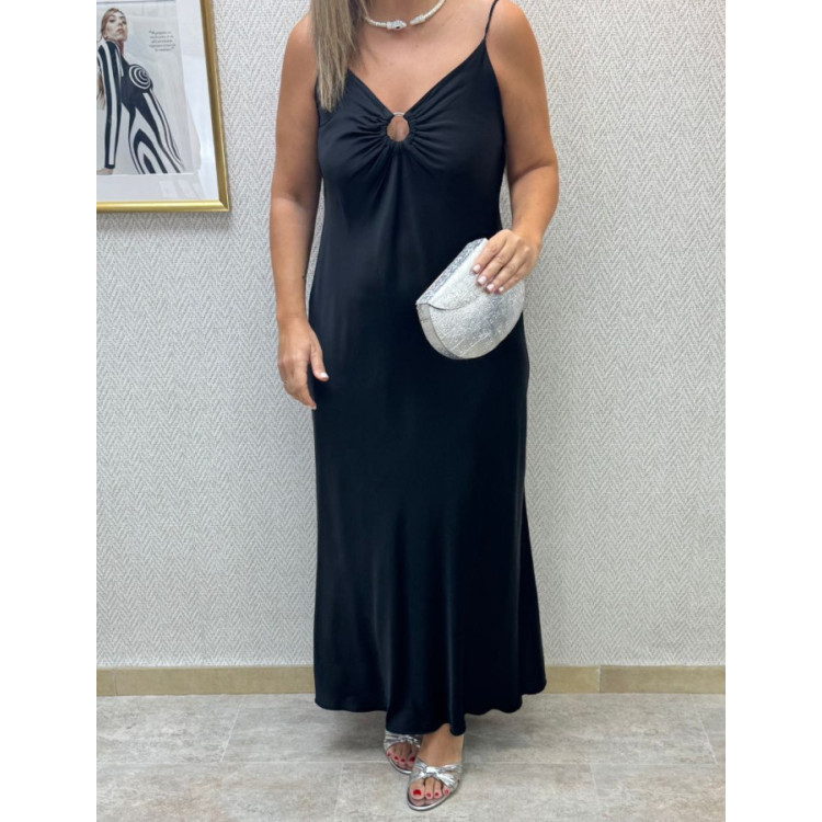 Vestido aro saten
