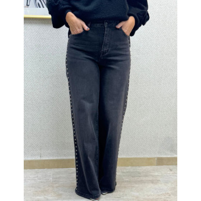 Vaquero gris osc tachas redial Vaquero gris osc tachas redial