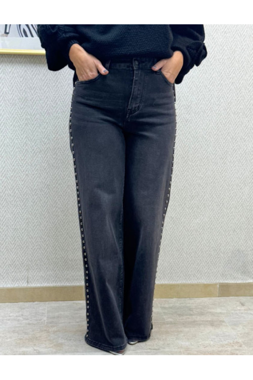 Vaquero gris osc tachas redial