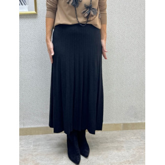 Falda punto costura vuelo