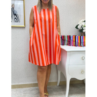 Vestido circus corto