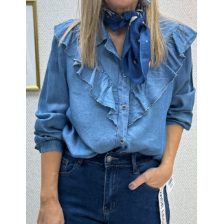 Camisa denim ligera