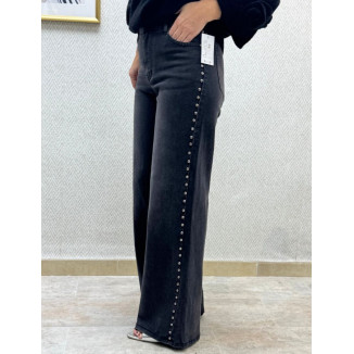 Vaquero gris osc tachas redial