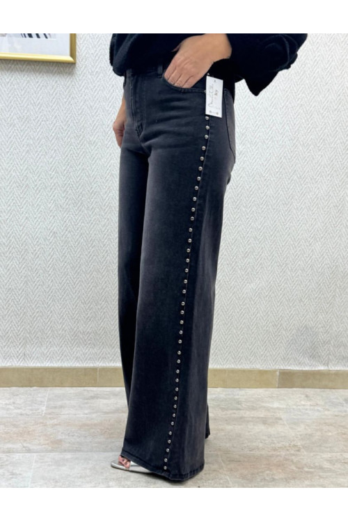 Vaquero gris osc tachas redial