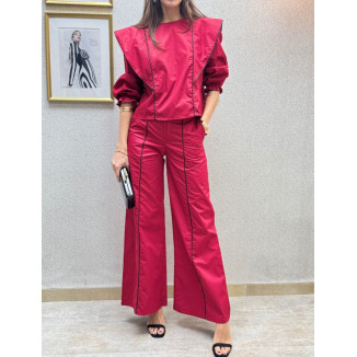 Conjunto rojo volante 