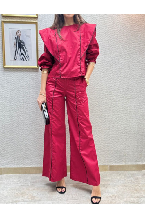 Conjunto rojo volante 