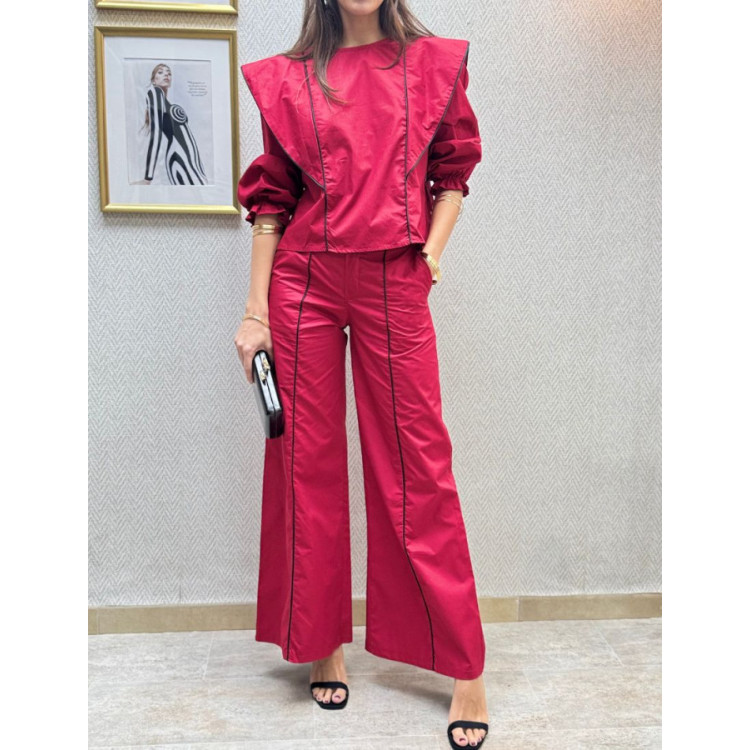 Conjunto rojo volante 