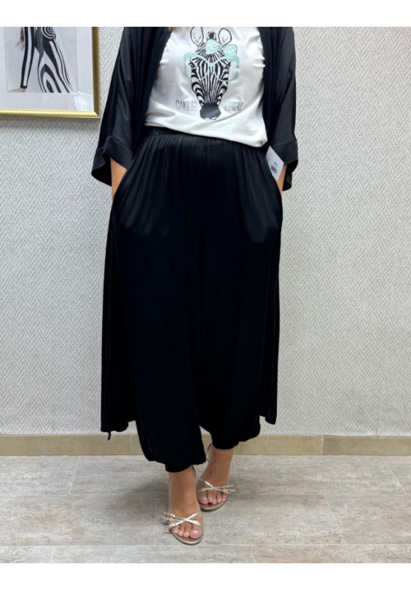 pantalon saten globo