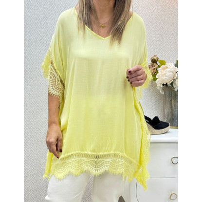 blusa lencera over colors