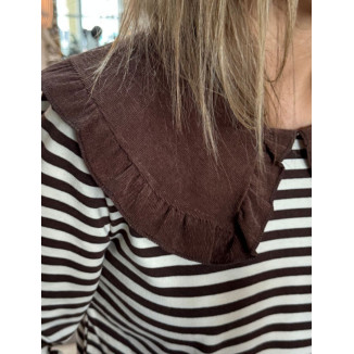 Cami M/L rayas babero pana 