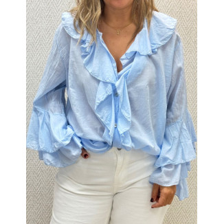 Blusa chorrera over