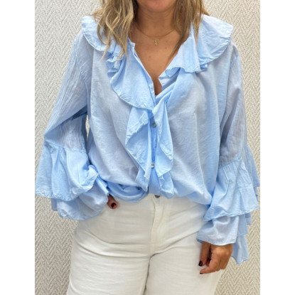 Blusa chorrera over