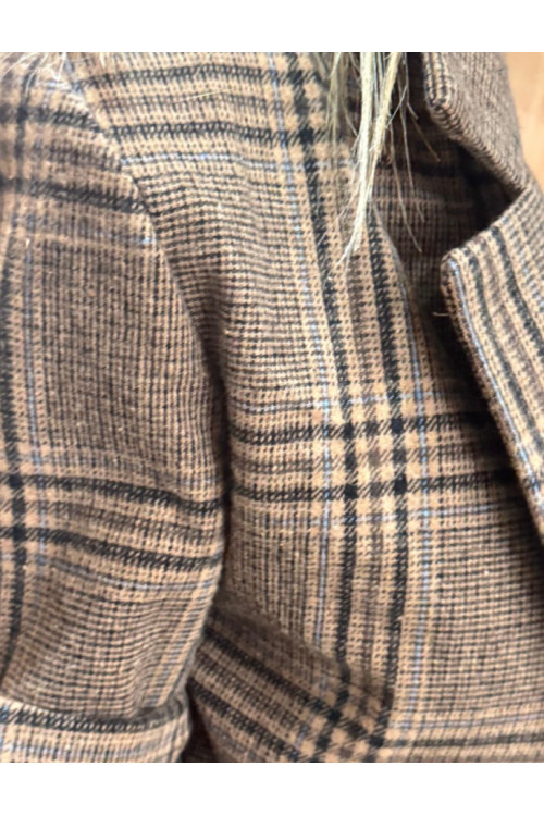 Chaqueta gales cinturon