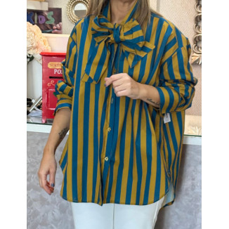 Camisa over rayas lazada