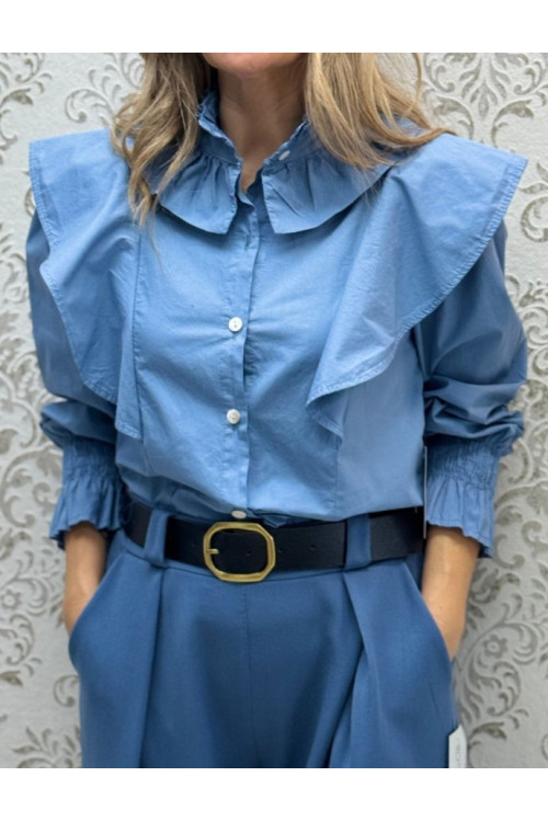 Camisa volantes basic