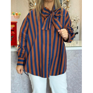 Camisa over rayas lazada