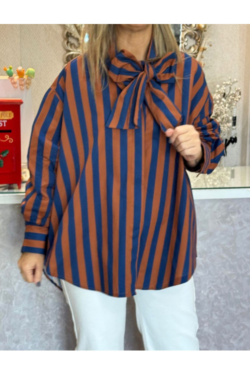 Camisa over rayas lazada