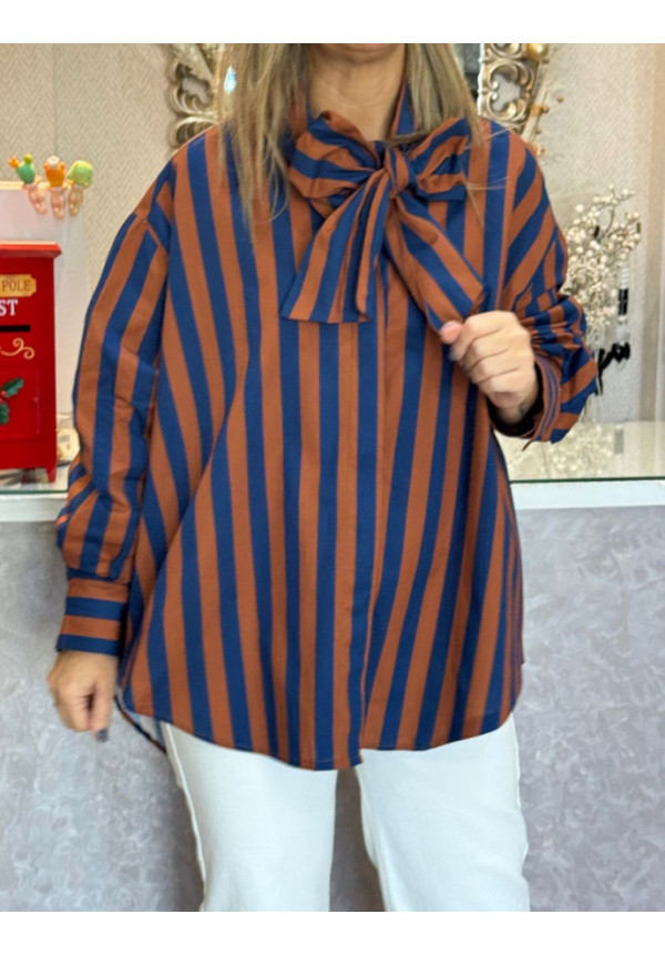 Camisa over rayas lazada